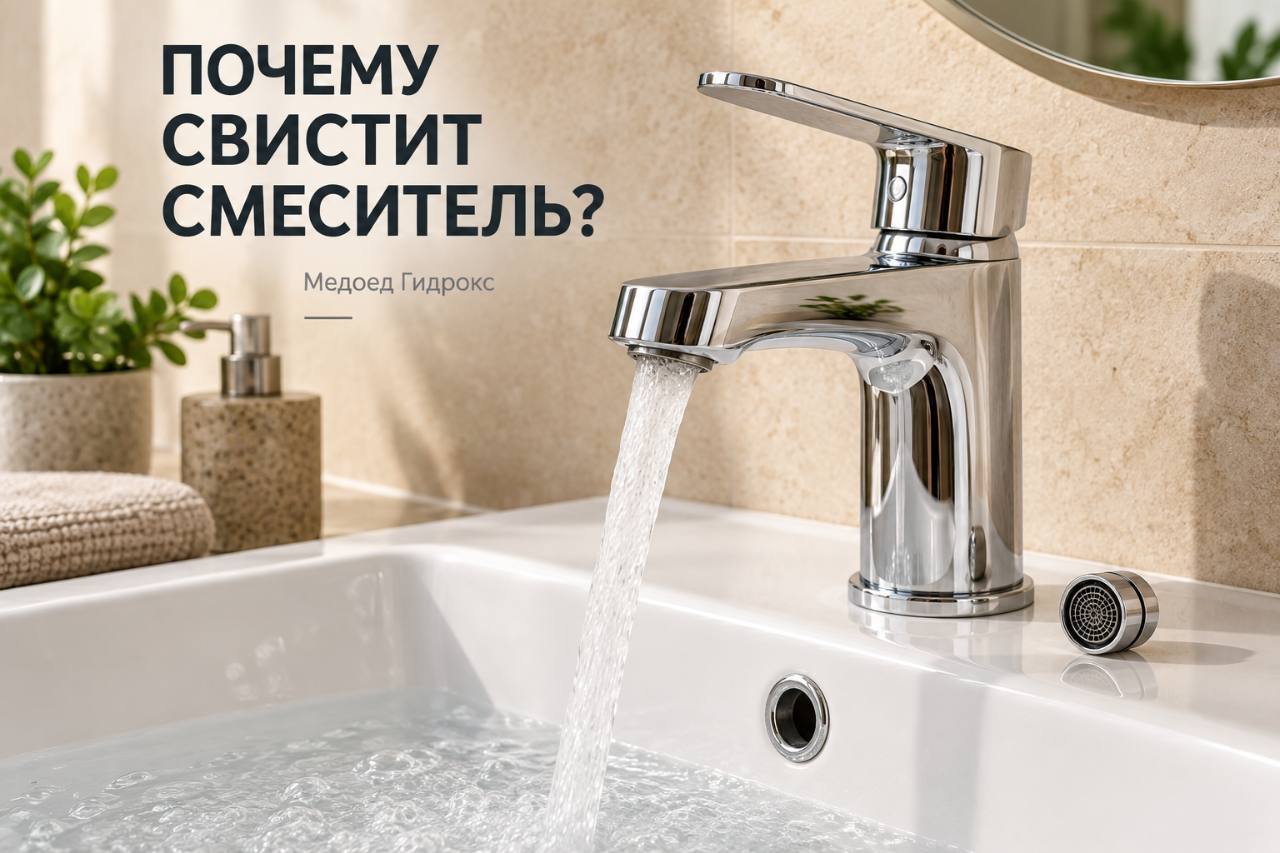 Смеситель хромированный для раковины